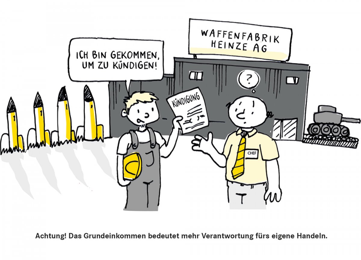 Vorsicht Bedingungsloses Grundeinkommen! (123Comics)